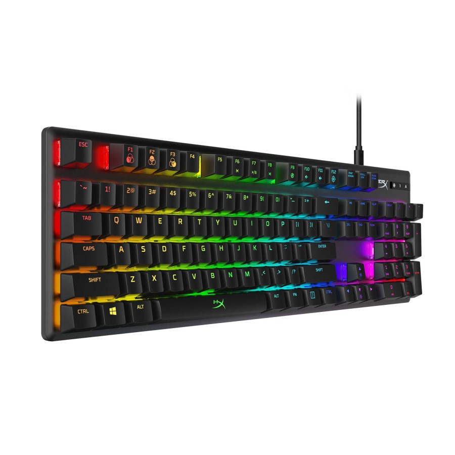 Keyboard HyperX Alloy Origins RGB Fullsize - Mechanical Switch Gaming