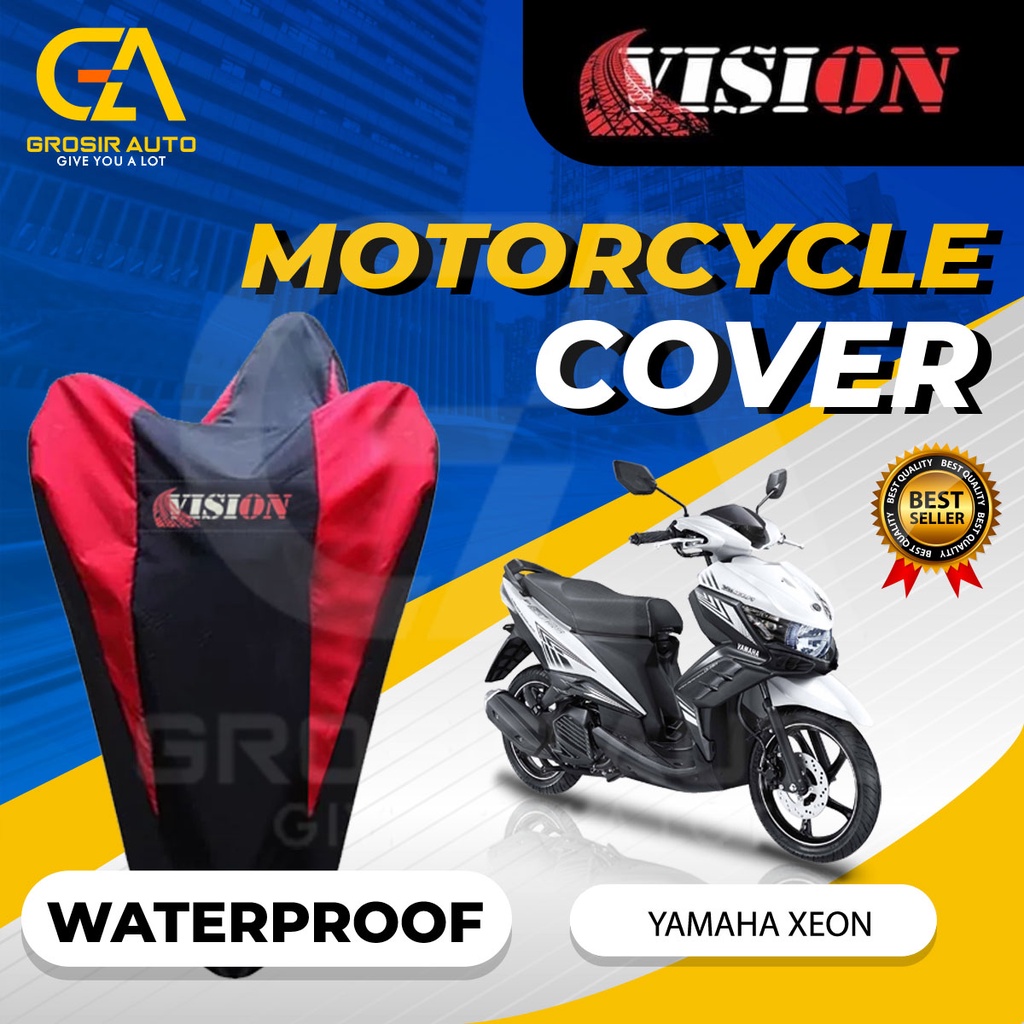 Sarung Motor XEON Anti air Vision / Cover Selimut Penutup Sarung Mantel Motor Vision