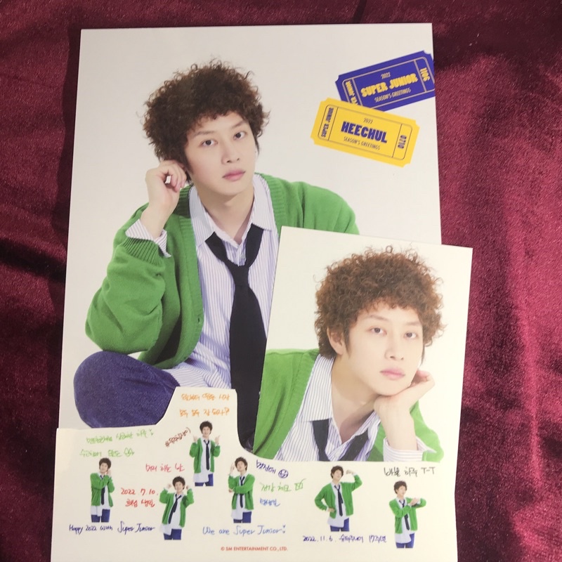 READY Sharing SM Season's Greetings 2019 2020 2021 2022 Suju NCT 127 Super Junior EXO Heechul Siwon 