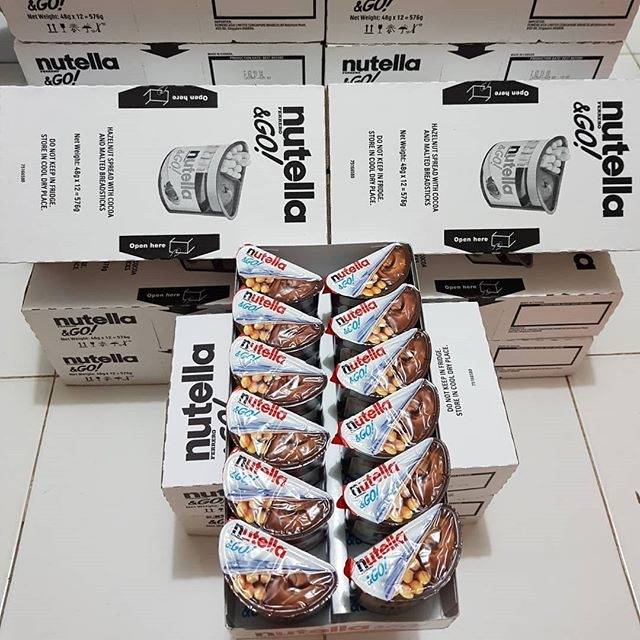 

Nutella GO (1 BOX) + FREE BUBBLE + FREE KARDUS