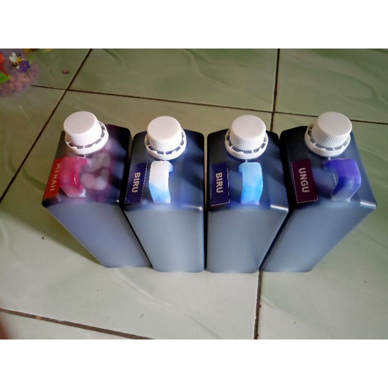 

PROMO PAKET UMKM Tinta stempel warna flash paket 4 liter