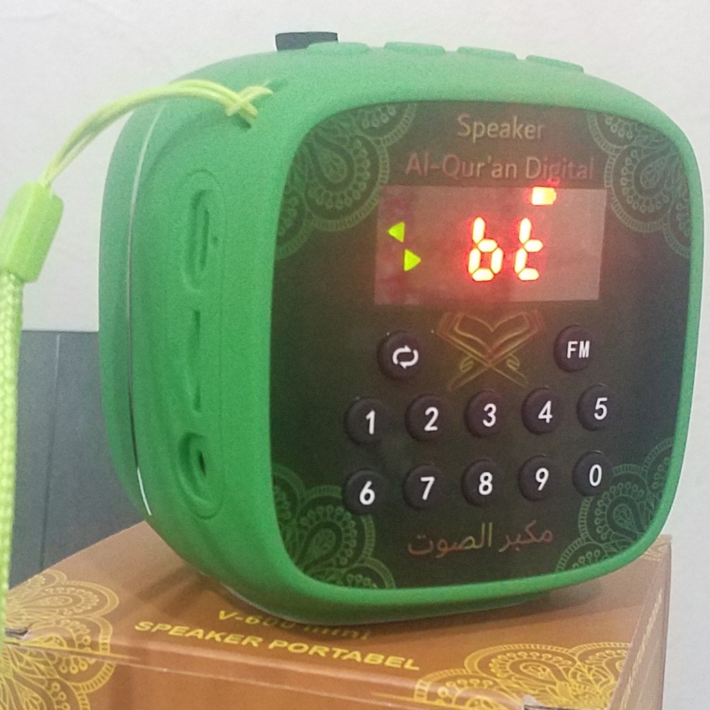 SPEAKER MUROTTAL AL QURAN/SPEAKER ALQURAN/V-600/V600+REMOTE