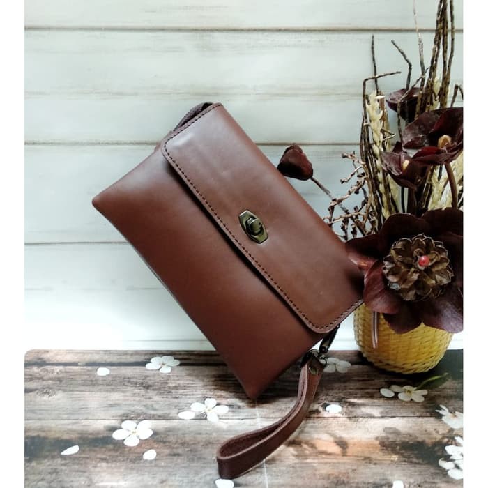 Tas Kulit Pria Wanita Tas Tangan Handbag Garutan