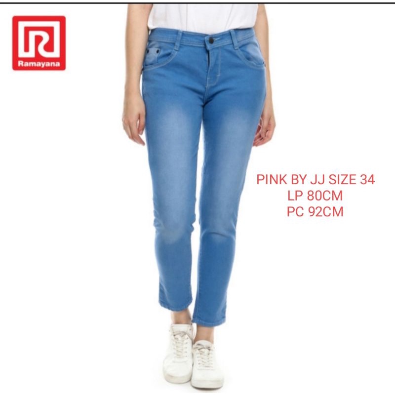 Jeans wanita  PINK BY JJ