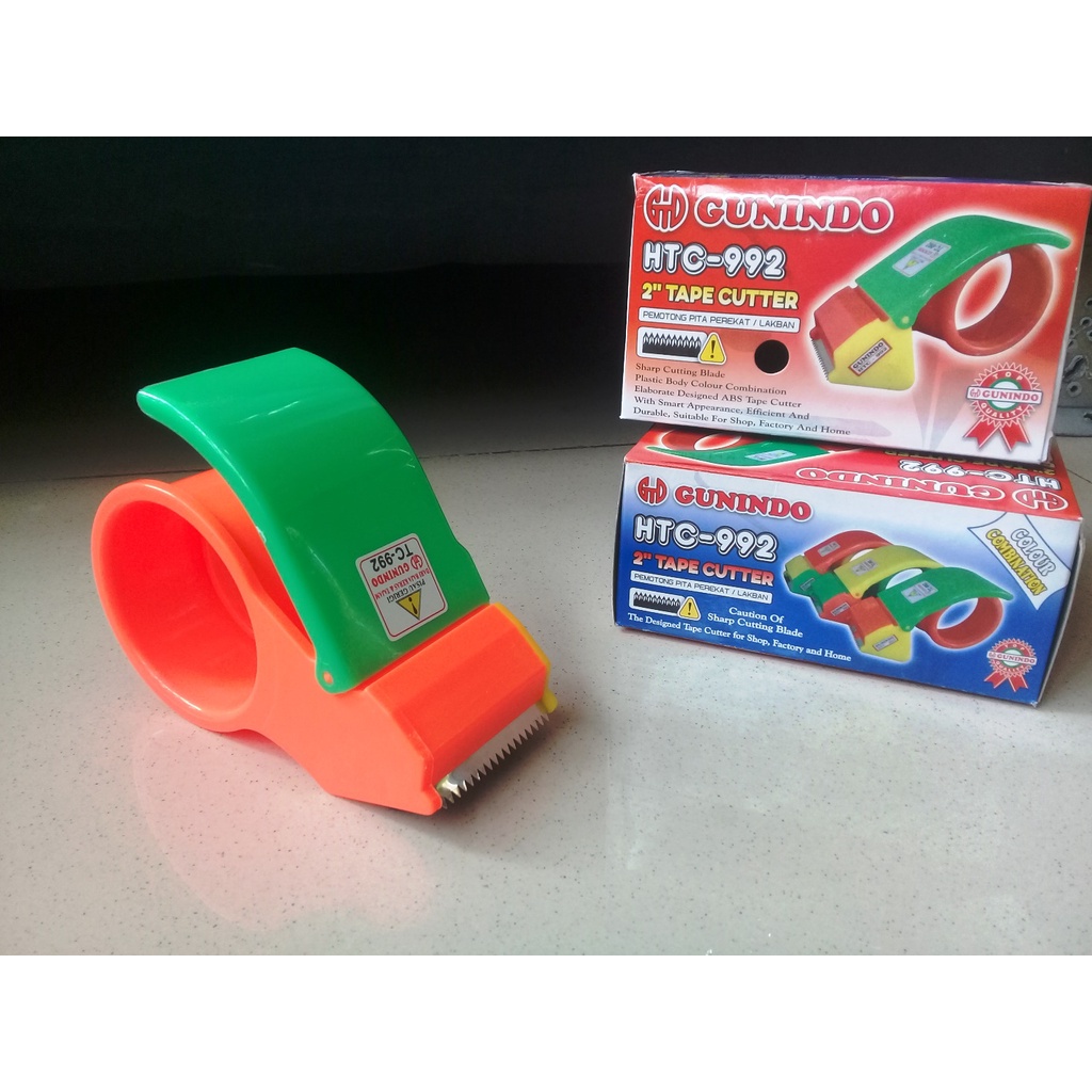 

Alat Potong Lakban Besar 2" 48mm Tape Cutter - GUNINDO TC992