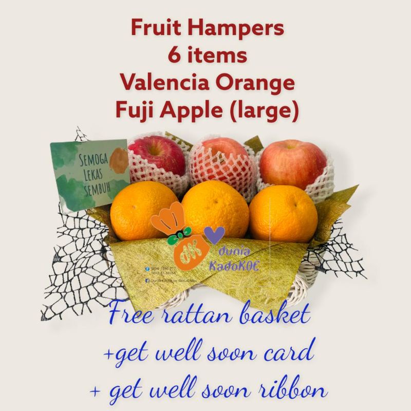 

Fruit hampers, fruit basket, berbagai hampers buah, suplemen