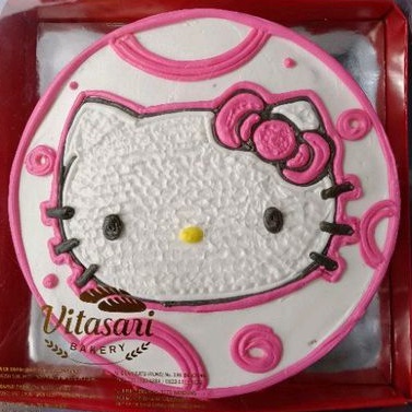 

Kue ulang tahun karakter hello kitty - birthday cake anak - kue ulang tahun anak