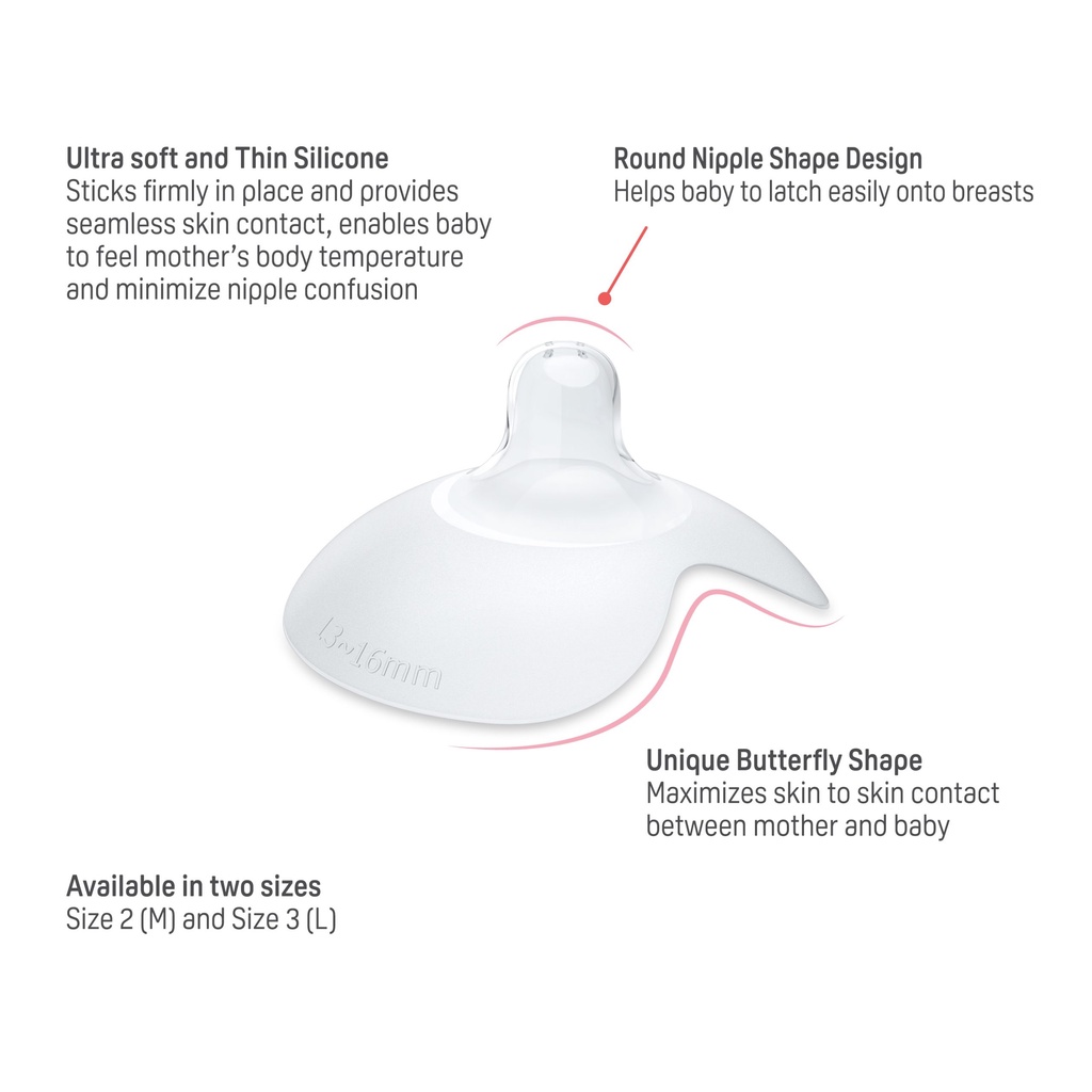 Pigeon Natural Feel Nipple Shield Size 3 (L)