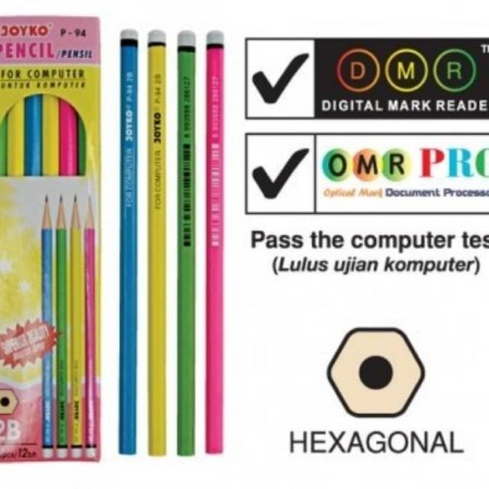 

Pensil 2B Joyko P - 94 (harga perlusin = 12 PCS)