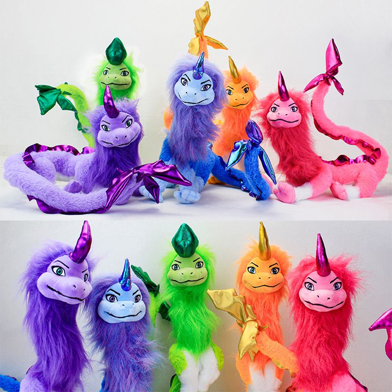 Ready Stock !!! Disney Raya and the Last Dragon Bendable Plush Toy Soft Stuffed Animal Dolls