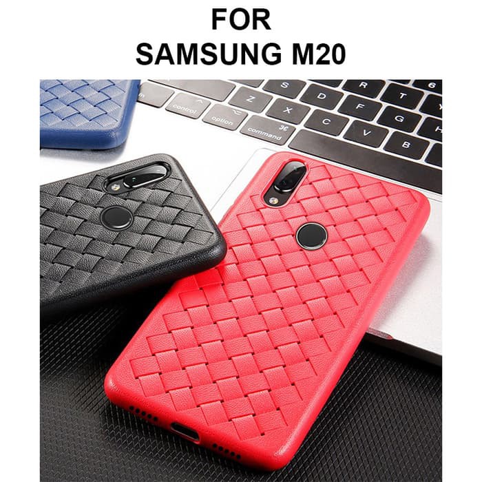 Woven case Samsung M20 / case hp / soft case Samsung M20 / hard case Samsung M20