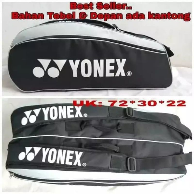 [ Bisa COD ] TAS RAKET BADMINTON 2 RESLETING