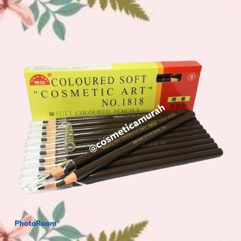 ⚡️warna lengkap - Harga celak tarik benang - pensil alis tarik benang / hensi pensil alis tarik benang