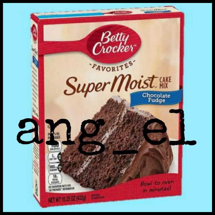 

Betty Crocker Super Moist Cake Mix Chocolate Fudge (432G)