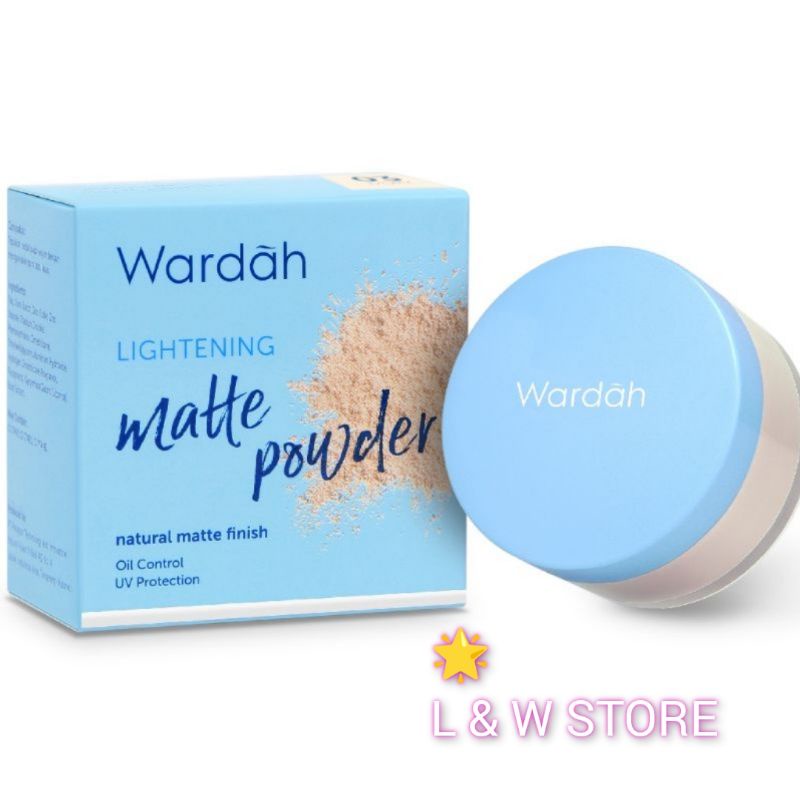 Wardah Lightening Loose Powder/Lightening Matte Powder 20gr