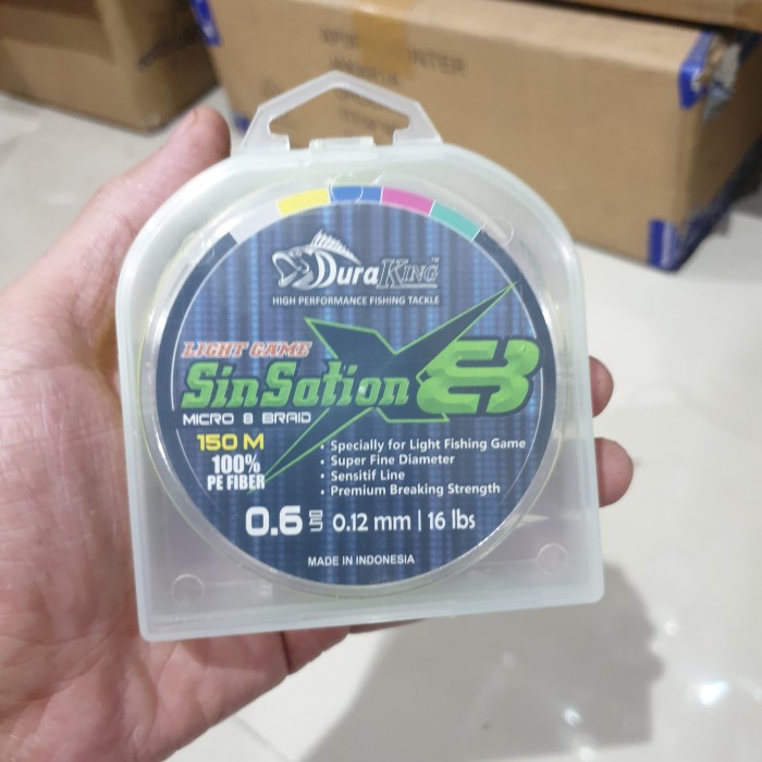 Senar pancing PE Duraking Sinsation X8