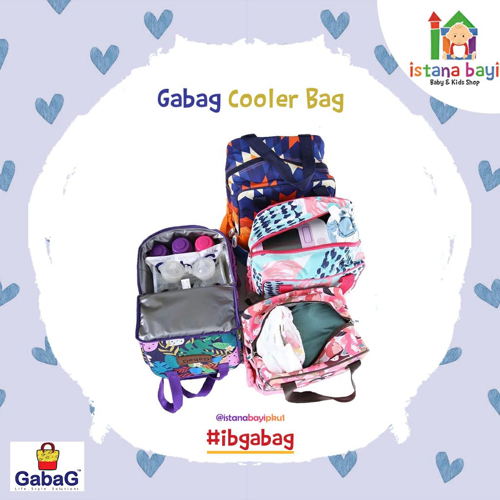 Gabag Lavender/Diamond/Nuri/Ceri Cooler Bag/Tas Asi