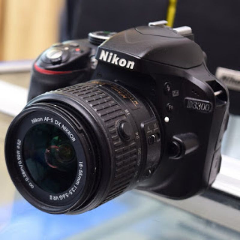 Kamera DSLR Nikon D3300 Kit 18-55mm VR2 Bekas Second
