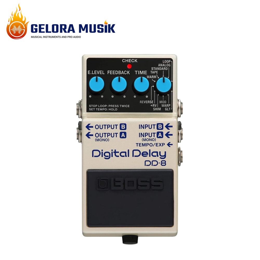 Efek Gitar Sound Boss DD-8 Digital Delay