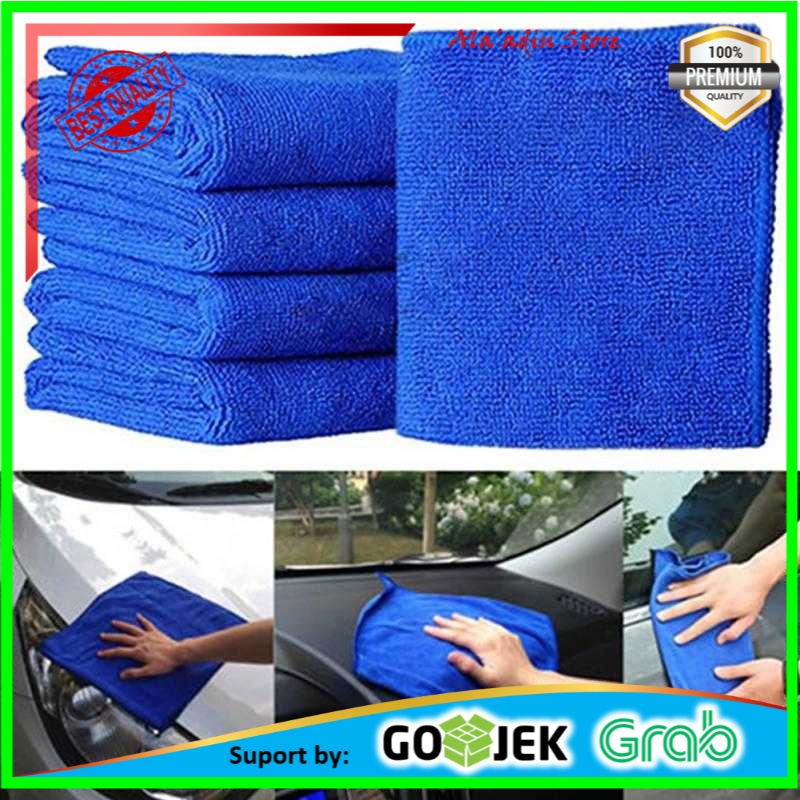 Cuci Gudang EACHGO Handuk Mikrofiber Lap Pengering Mobil 22 x 24 CM - WJJD201