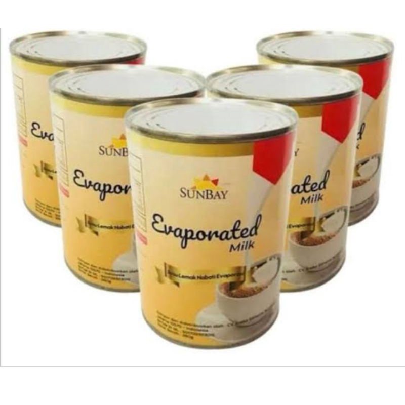 

Sunbay evaporated milk susu evaporasi 380gr