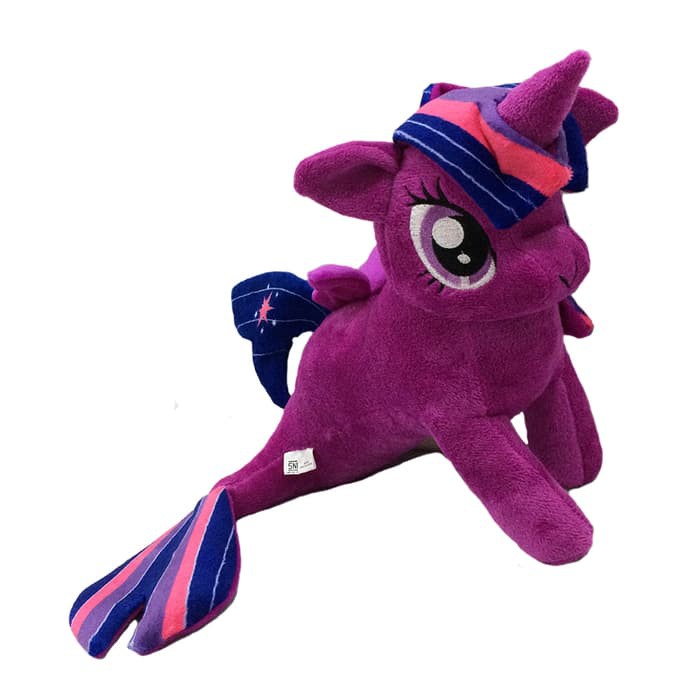 Boneka Karakter Pony Duyung (Mermaid Seapony Twilight Sparkle) 14 inch