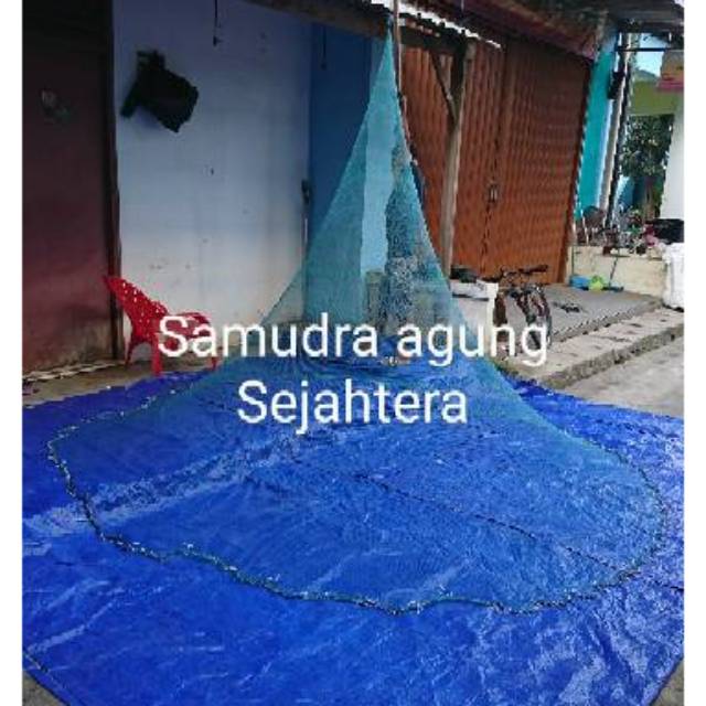 Jala ikan/udang nilon 3  meter /  12 feet murah