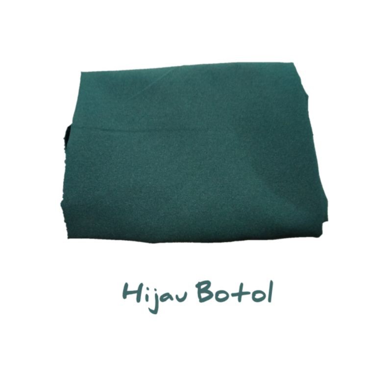 [155x75 CM] PASHMINA SABYAN DIAMOND STRECH-SP150_HijauBotol