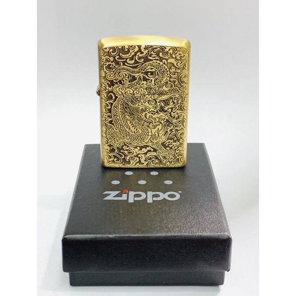 Zippo Motif Grafir Naga Full Made In U.S.A Premium