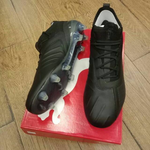 SEPATU BOLA PUMA ONE 5 1 BLACK ORIGINAL BNIB