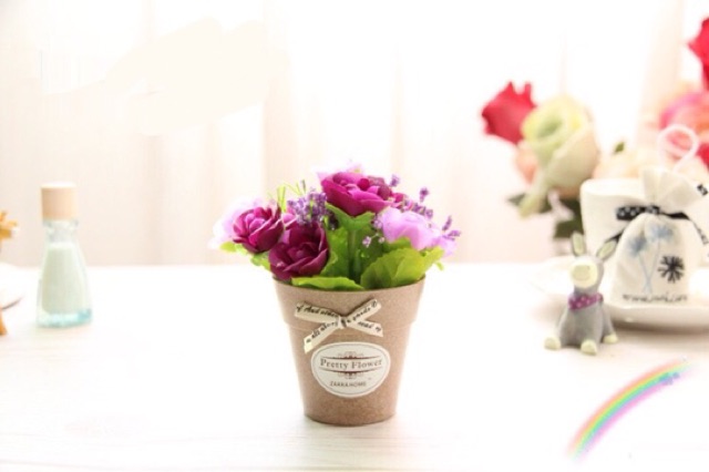 AM046 Bunga Limited Plastik Hias / Bunga Plastik Artificial-2