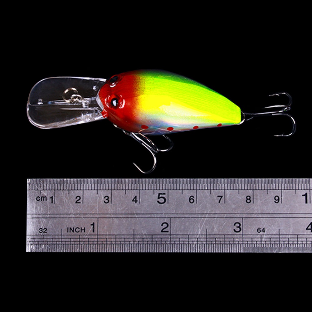 HENGJIA 4pcs/Lot 7.3cm 10.8g Crankbait Swimbait Ikan Umpan Pancing Memancing Fishing Lure Artificial Bait Tackle