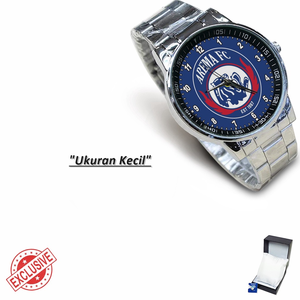 Jam Tangan Rantai Couple AREMA 11 AGUSTUS 1987 - 2 (Awesome)