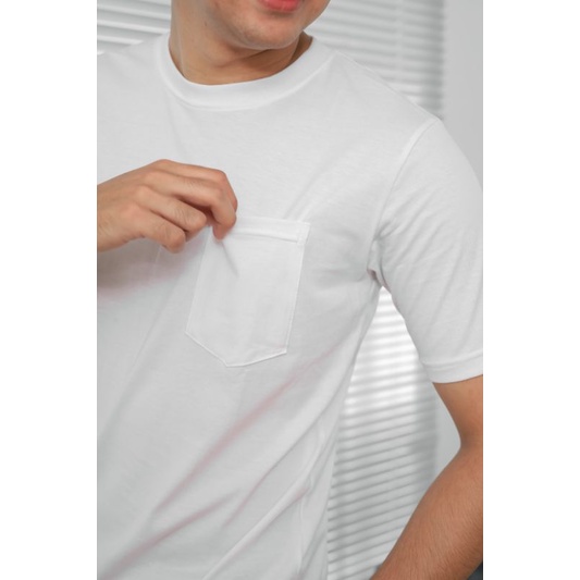 Mubeng Coolbreze Tee Pocket White