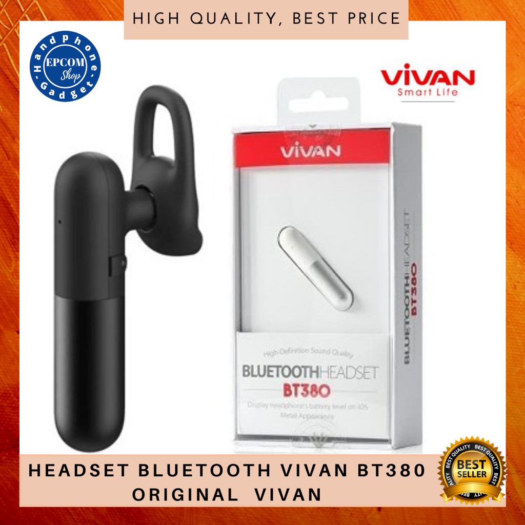 Headset Bluetooth Vivan BT380 - Original
