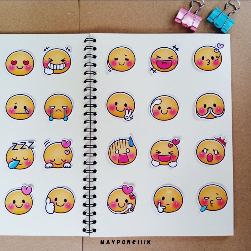 

Stiker emoji/sticker emoticon/sticker lucu/stiker jurnal