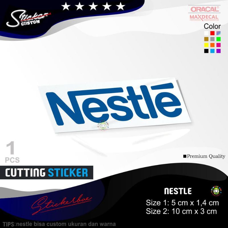 STIKER MOTOR STIKER NETSLE STIKER CUTTING