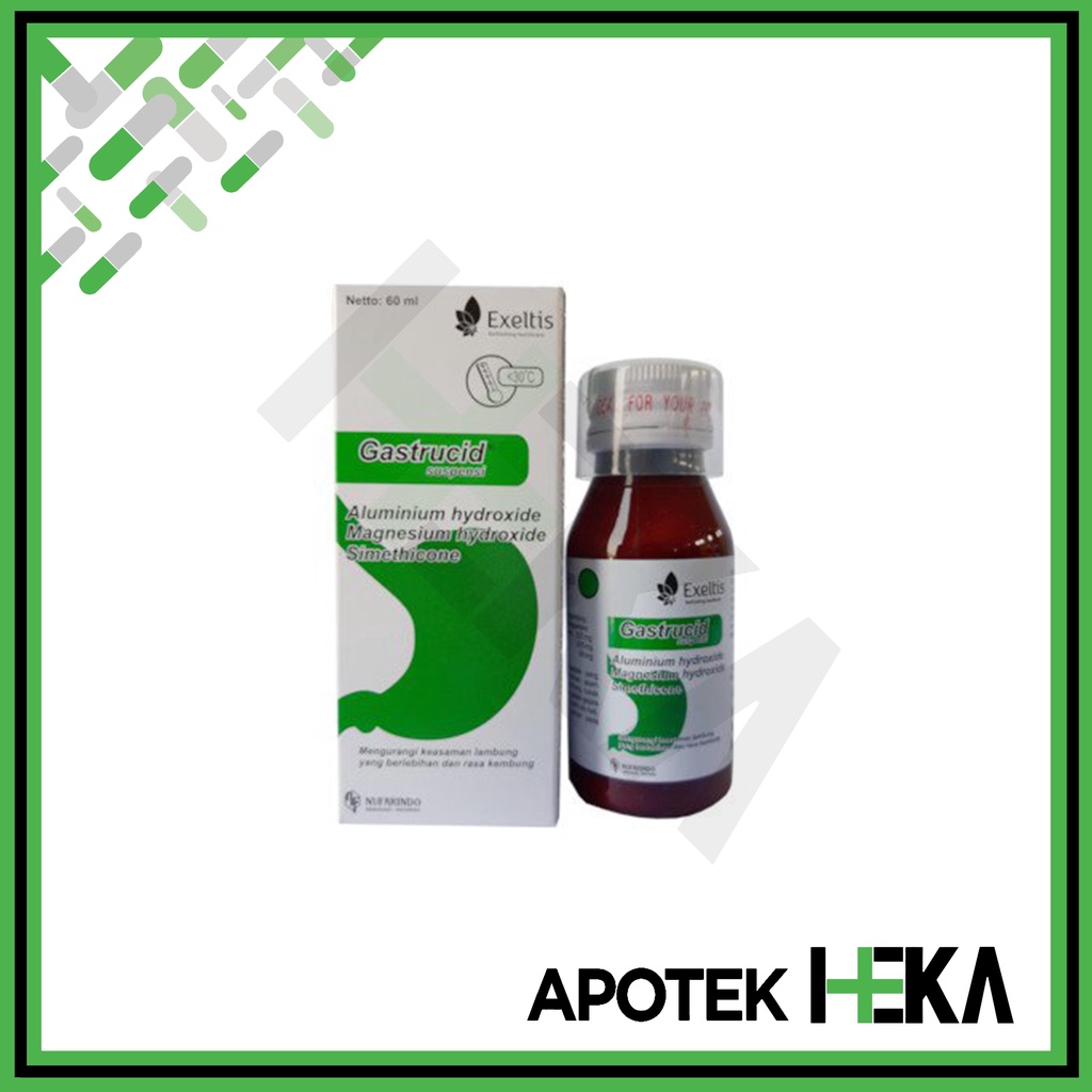 Gastrucid Syrup 60 ml - Sirup Obat Maag Lambung (SEMARANG)