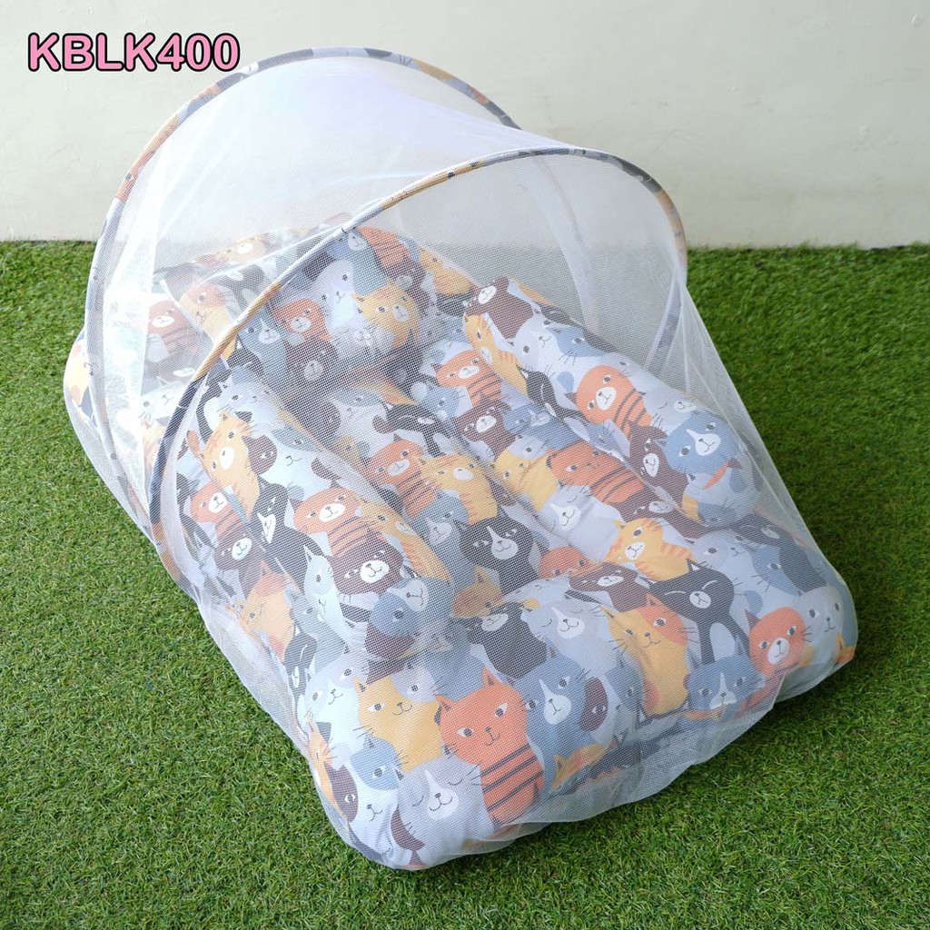 Kasur Bayi Kelambu eLHa Terlaris | Perlengkapan Tempat Tidur Bayi Baru Lahir Babyshop Kado Baby Gift