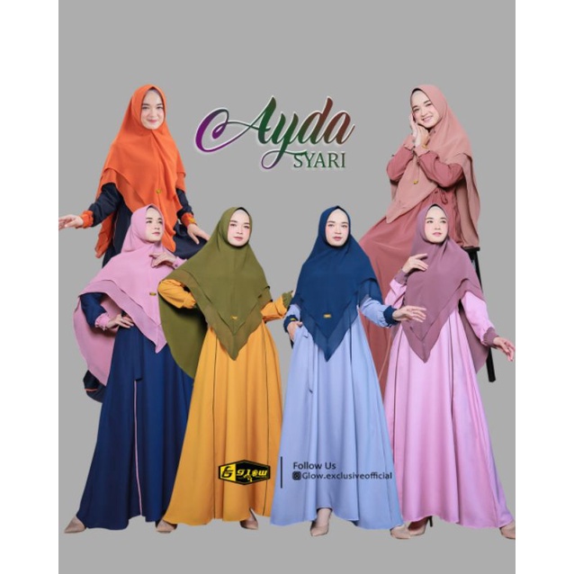 Ayda Syar'i by Glow Exclusive ORI 279K ( S - L )