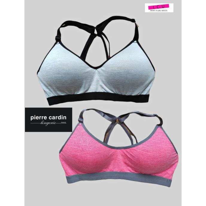 SPORT BRA TANPA KAWAT BUSA SEDANG PIERRE CARDIN 602-62081B 34B 36B