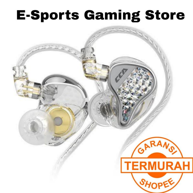 CCA LYRA with Mic Earphone HiFi Headphone Game Bass Musik