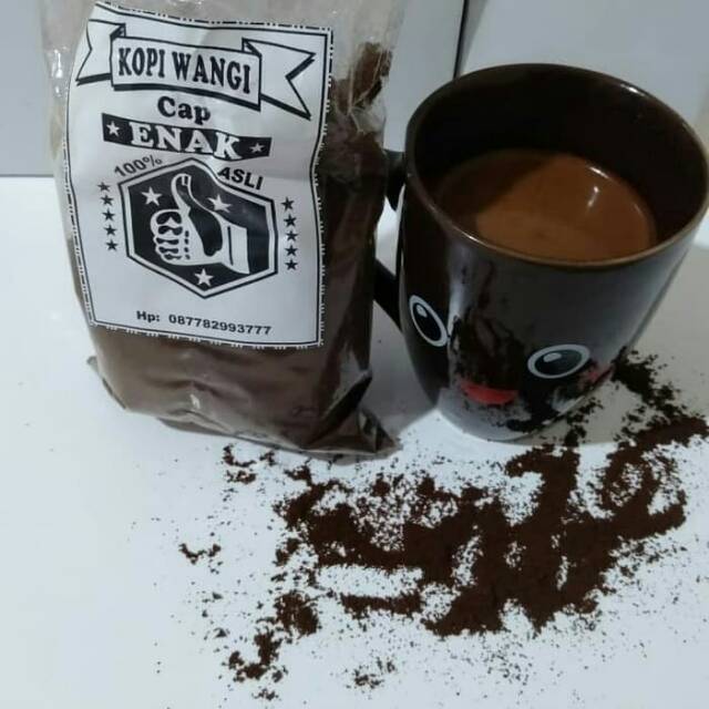 

PROMO Kopi Bubuk Kalimantan Robusta i Cap Enak
