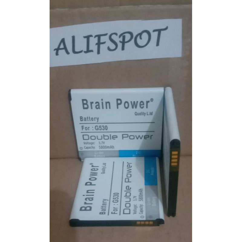 Baterai HP Samsung Galaxy Grand Prime G530 J2 Prime Pro J3 2016 J52015 ORI Double Power Batrai Batre