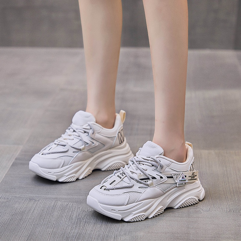 Taspopo Sepatu Sneaker Wanita Fashion Korea Asli Import 1030