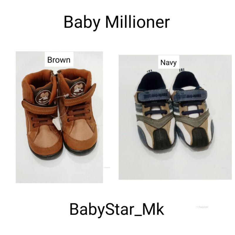 Baby Millioner Boys Shoes-Sepatu Anak Laki-Laki