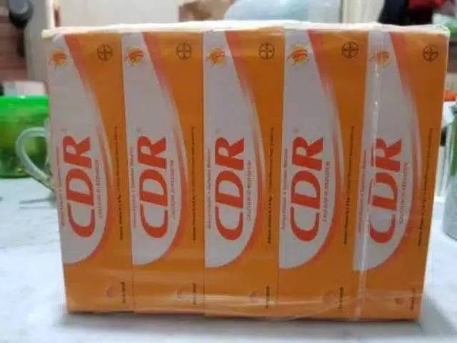Cdr isi 10/15 vitamin c , d,  b6 dan calsium #original