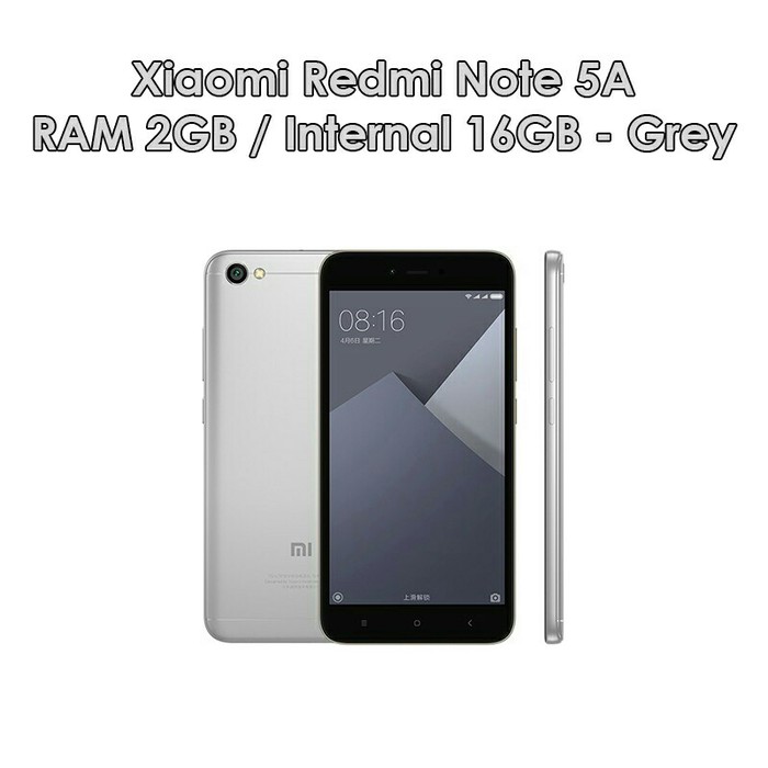 Xiaomi Redmi Note 5A Ram 2 Gb Rom 16 Gb Garansi Distributor - Merah Muda