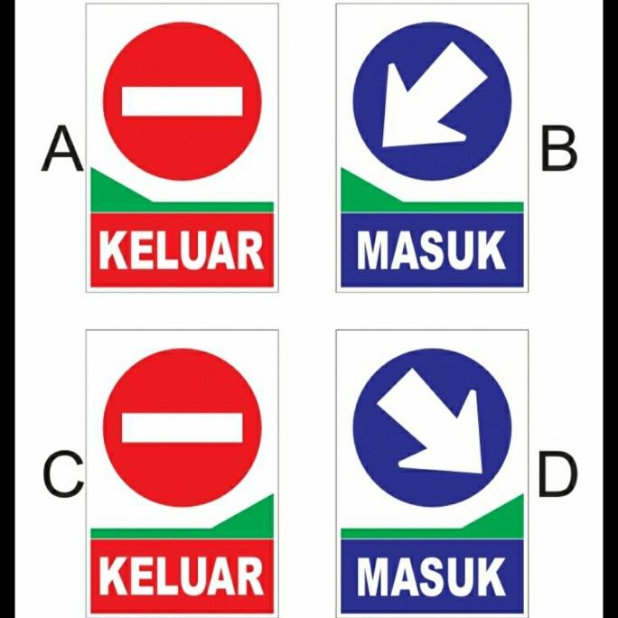 

Custom. Rambu Lalu Lintas Masuk (In) dan Keluar (Out)