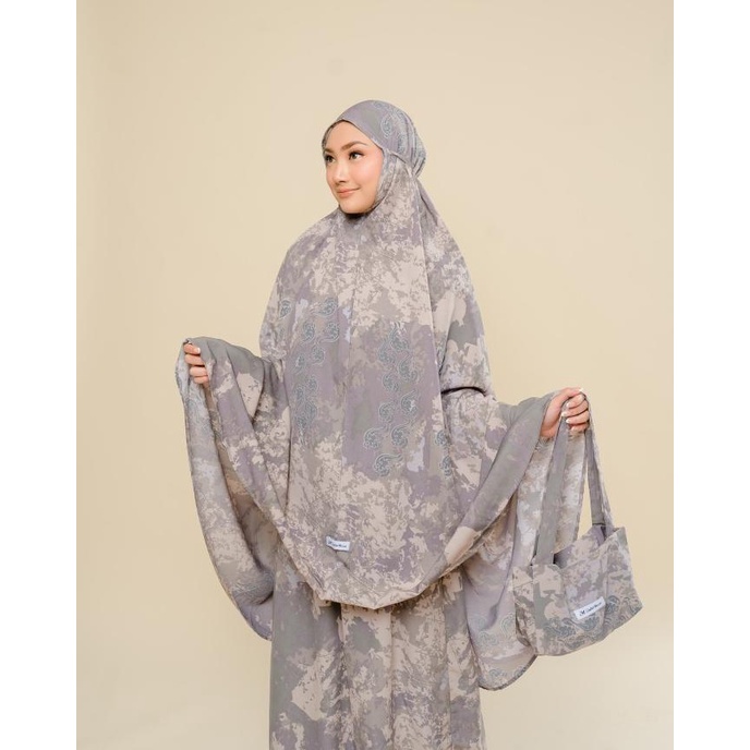 ZM Zaskia Mecca - Xova Purple Mukena - Jelita Indonesia Lamun Ombak